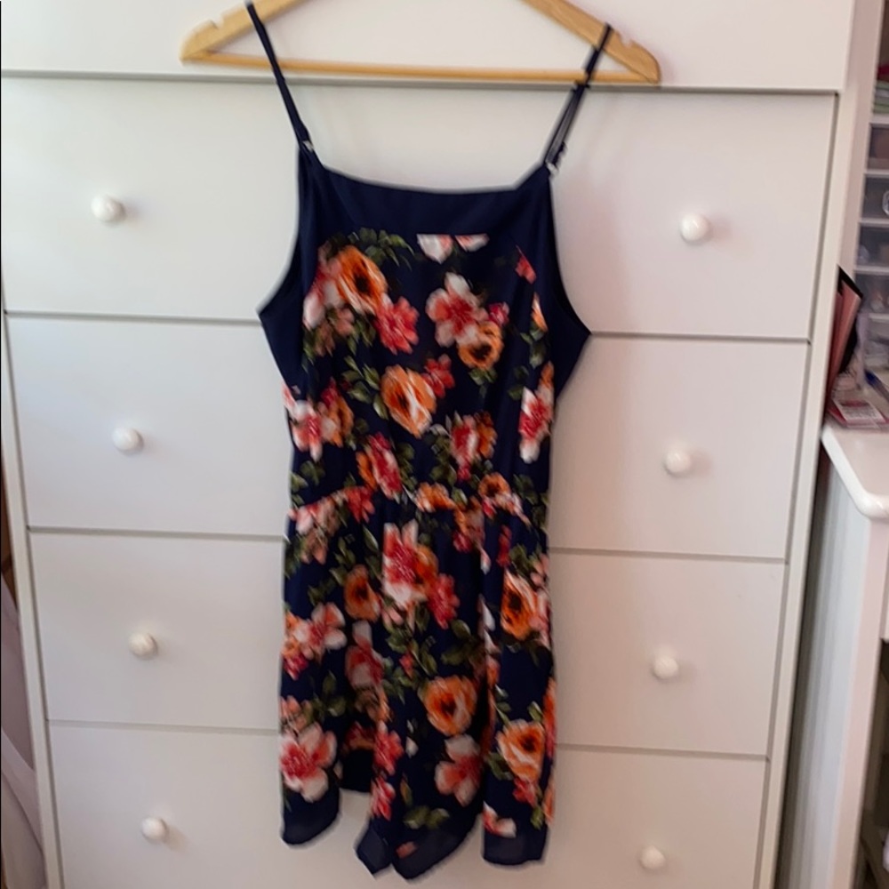 FLORAL ROMPER - Picture 5 of 6